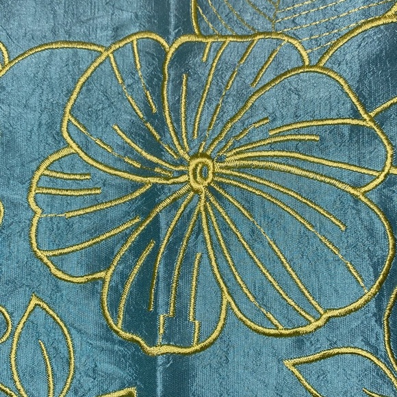 NWOT! Unique Debra deRoo Silk Embroidered Pants - Picture 13 of 16